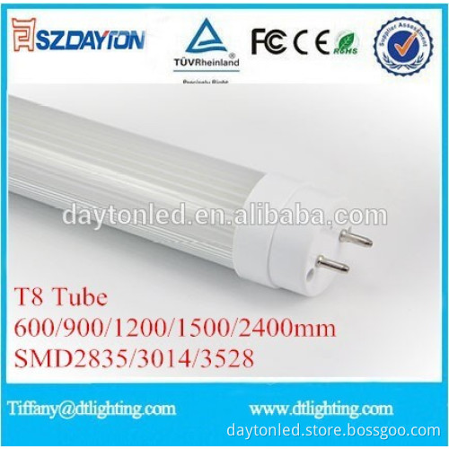 Dayton new style and high lumen 600 900 1200 1500 2400mm japanese system led tube6 led tube